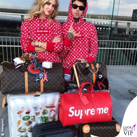 Valigie Louis Vuitton x Supreme per Donna 